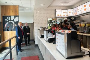 Can Donald Trump Win Over Black Voters With Chick-fil-A? These Photos Are So Cringe