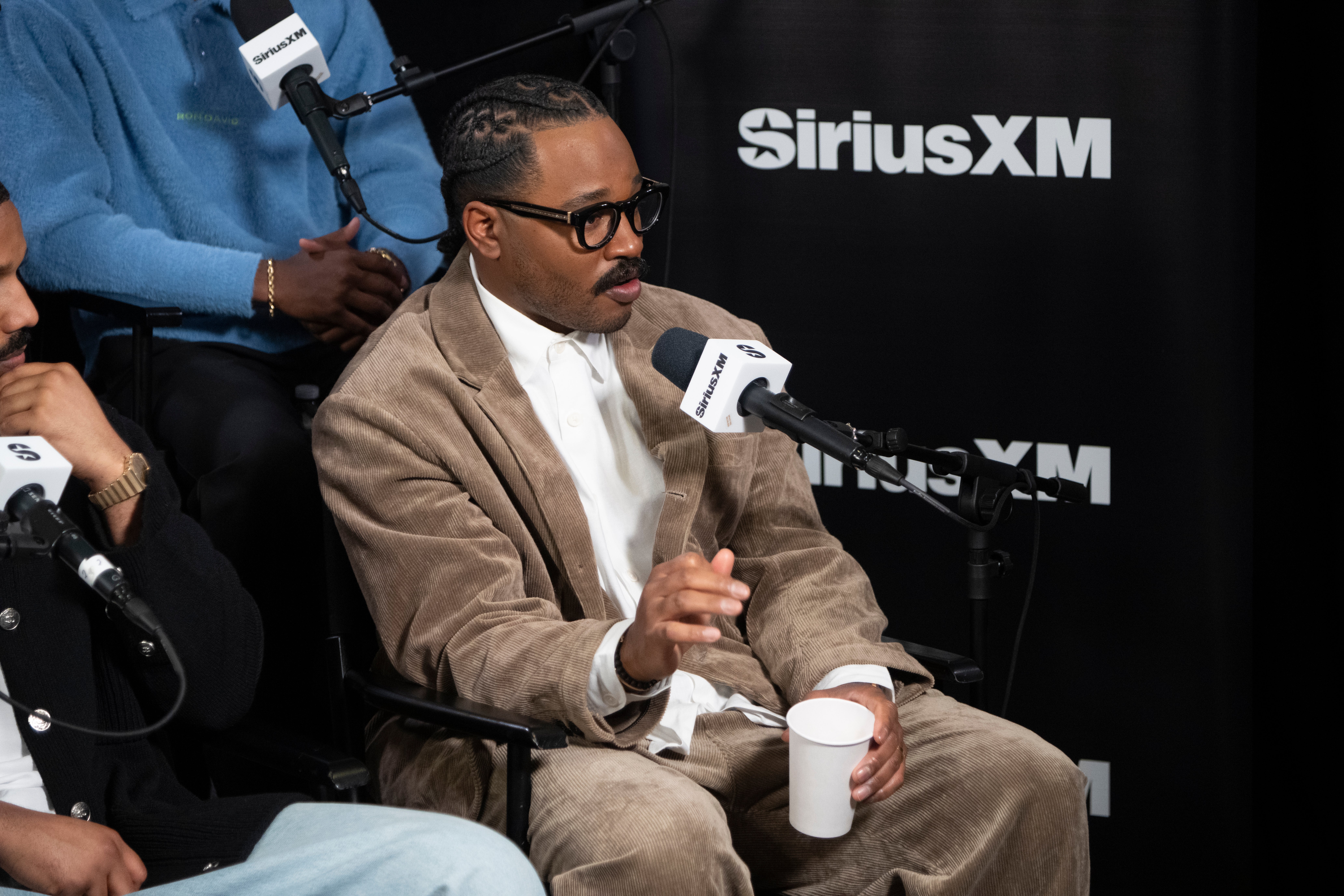 NEW YORK, NEW YORK - APRIL 03: Ryan Coogler attends SiriusXM’s special with the cast of “Sinners” with host Mike Muse at JW Marriott Essex House on April 03, 2025 in New York City. Photo: Getty Images Noam Galai